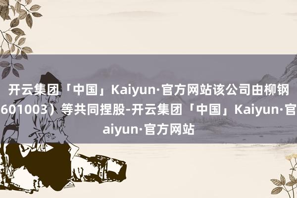 开云集团「中国」Kaiyun·官方网站该公司由柳钢股份(601003)等共同捏股-开云集团「中国」Kaiyun·官方网站